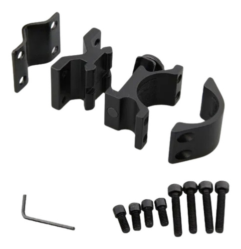 Imagem 7 de 10 de Mount Suporte Trilho Lanterna Para Cano E Trilho De 20mm