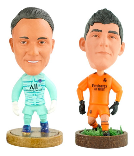 Courtois Y Navas 2pack Figuras Edición Limitada Fanble