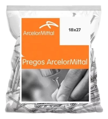 Prego Com Cabeça - 18 X 27 1kg