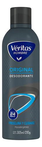 Desodorante Veritas Original Hombre X305ml (bulto X 12)