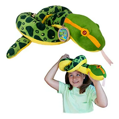 Sssnakes Anaconda 55 Eco-friendly Plush Snake Toy Para Niño