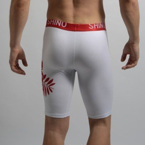 Lencería - Boxer Largo Para Hombre Blanco Talla M