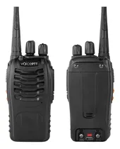 Comprar Walkie-talkie Voiceptt Walkie Talkie Vp-888s De 2 Radios Y Frecuencia 400-470mhz - Negro