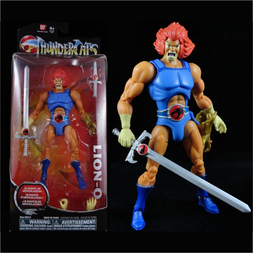 Personagem Thundercats Classic Lion-o Bandai 100% Original