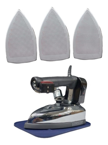Imagen 1 de 5 de Plancha Hercules H300r Y 3 Teflones Original Envio Gratis