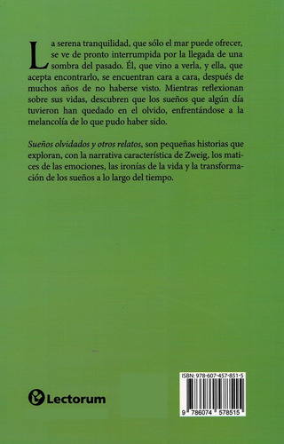 Sueños Olvidados Y Otros Relatos - Lectorum -