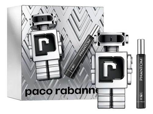 Kit Paco Rabanne Edt Phantom de 100 ml y spray de viaje de 10 ml