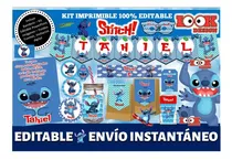 Comprar Kit Imprimible Candybar Stitch 100% Editable Powerpoint