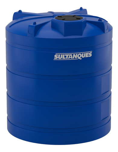 Caixa D'agua Tanque SulTanques 10.000 Litros Polietileno 2,51m X 2,35m Azul