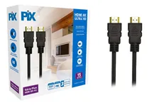 Comprar Cabo Hdmi Premium 2.0 4k Hdr 19p Cu002Ffiltro 15m Pix 018-1520