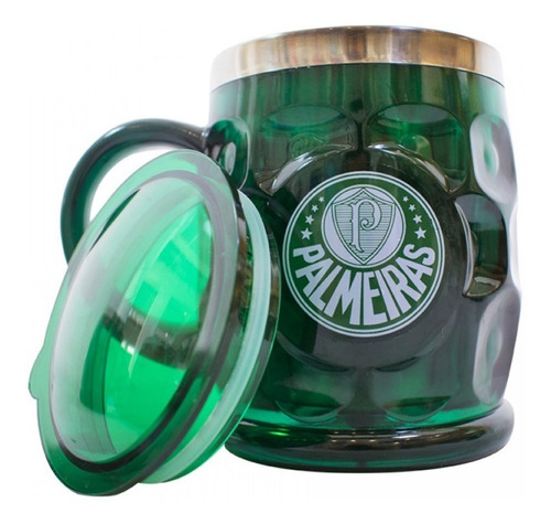 Caneca Térmica Com Tampa 500ml - Palmeiras