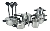 Comprar Jogo De Panela Polido + Panela Pressão + Leiteira + Talher