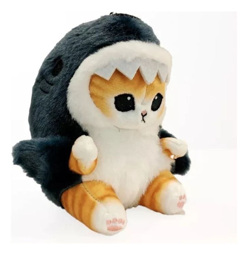 Peluche Gato Tiburon | Michi Tiburon | Peluche Kawaii 