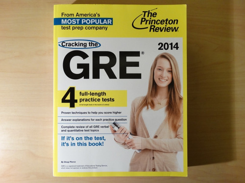 Cracking The Gre, Princeton Review, Doug Pierce, En Físico