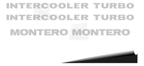 Calco Mitsubishi Montero Kit Intercooler Turbo