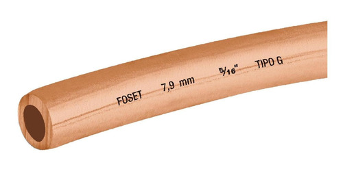 Rollo De 15 M De Tubo Flexible De Cobre De 5/16', Foset 4815