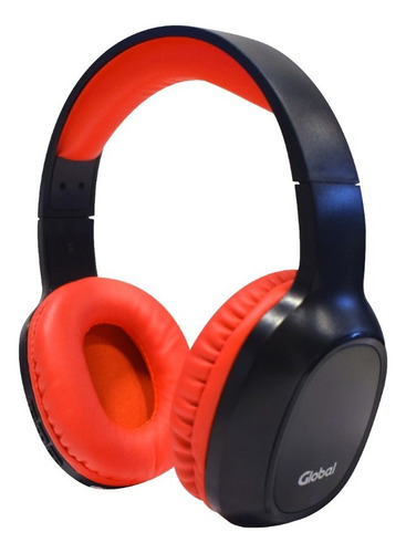 Auricular Bluetooth Inalambrico Stereo Epbl027 Vincha Color Rojo Luz No Aplica