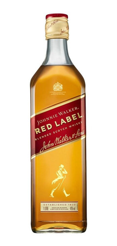 Whisky Escocês Red Label 1 Litro Johnnie Walker