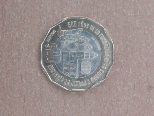 Moneda De $20 De La Cuidad De Veracruz