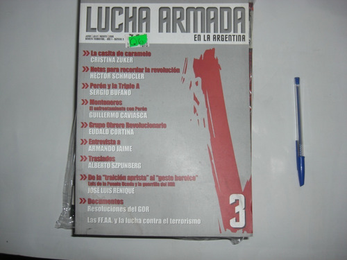 Revista Lucha Armada En La Argentina Nro 3