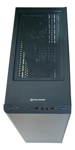 Imagen 2 de 6 de Gabinete Gamer Thermaltake V200 Tg Con Fuente 500w Leer