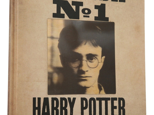 Libreta Harry Potter 3d Lenticular Marca Paladone