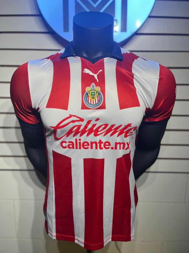 Playera Jersey Chivas Local V.jugador 23/24 Tipografía C14