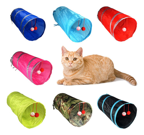 (pk) Túnel Toy Tunnel Tube Túnel Túnel Para Gatitos Y Mascot