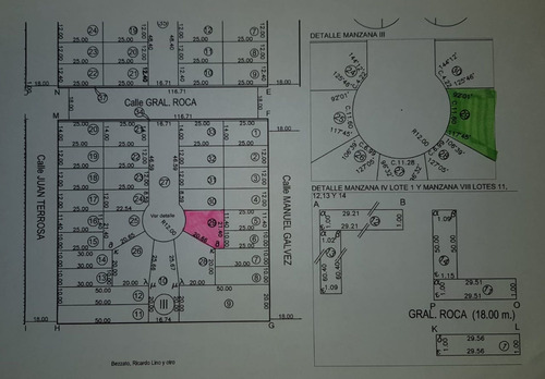 Venta Lote Estancia Las Moras Etapa 1 Ricardone