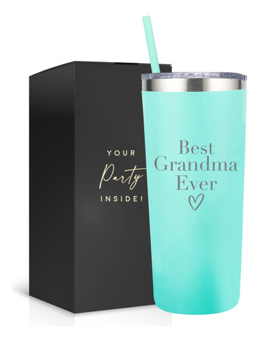 La Mejor Abuela Ever Tumbler- 22oz Bpa Fre B09wxy7x2l_180424