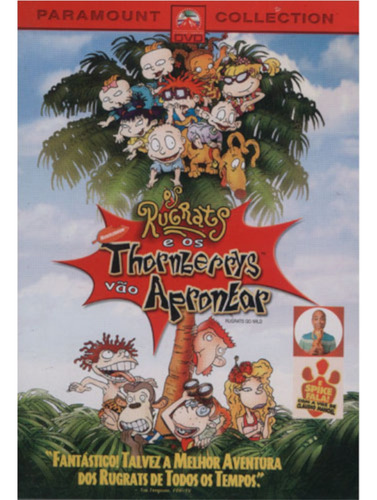 Dvd Filme Os Rugrats E Os Thornberrys Vão Aprender. (Usado)