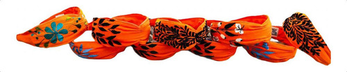 Diademas Artesanales Bordadas Color Negro