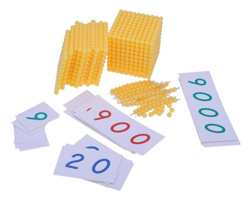 . De Banco Montessori Tablero De Número Cuenta Matemática