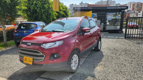 Ford Ecosport Se 2.0 At 4x2 Rojo 2017