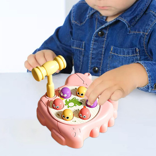 Juguete Interactivo De Desarrollo Temprano De Whack A Rosa