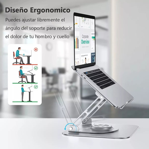Base Soporte Para Laptop Tableta Portátil Ajustable