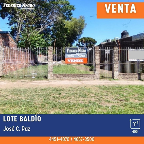 Imagen 1 de 2 de Terreno En Venta En José C Paz