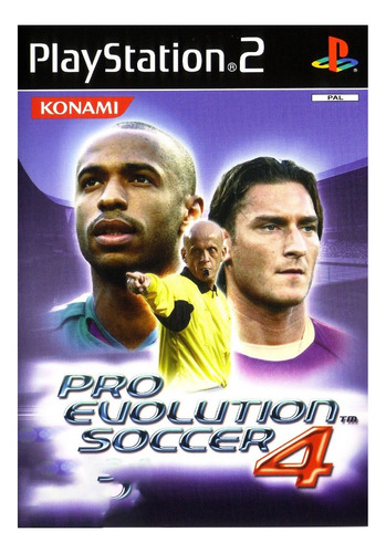 Pes 4 Ps2 Juego Fisico Español- Pro Evolution Soccer 4