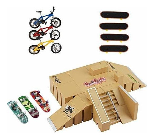 Skate Park Kit Finger Toys Skate Park Kit Piezas De Ram...