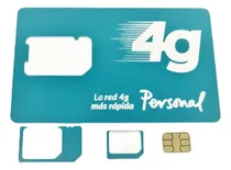 Comprar Chip Sim 4g Personal 3 En 1 (standard, Micro, Nano) Prepago