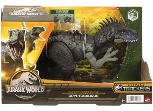 Dryptosaurus do Jurassic World com som premium de Dino Trackers