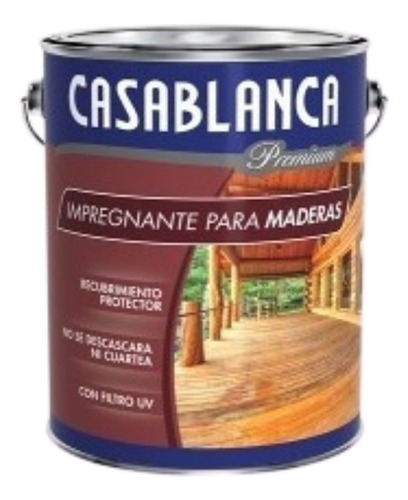 Impreg Protector Madera Satin Casablanca 1lt 18 Cuotas S/int
