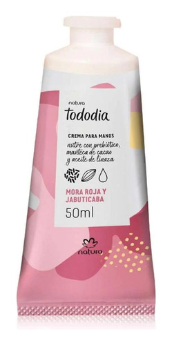 Crema De Manos Mora Roja Y Jabuticaba Tododia Natura Lvdm