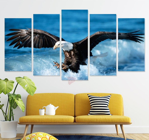 Políptico Aguila Cgg20 Canvas Grueso 150x80