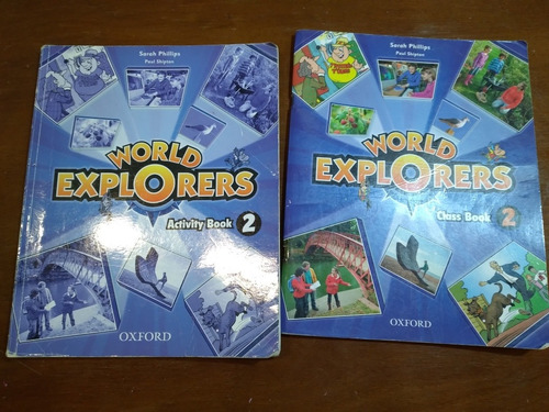 Libro World Explorers 2. Activity.book Y.classbook 