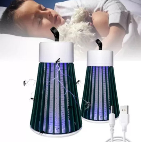 Repelente Mata Mosquito Led Uv Elétrico Pernilongo Insetos 110v/220v