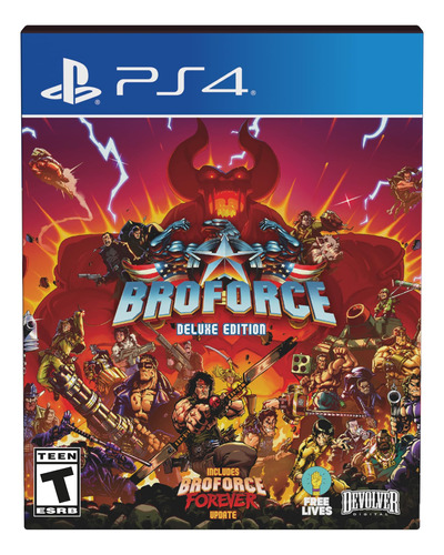 Videojuego Broforce Deluxe Edition Para Playstation 4