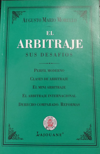 Morello - El Arbitraje