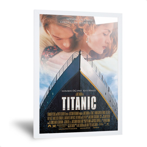 Cuadro Titanic Películas Posters Laminas Cine Retro 35x50cm
