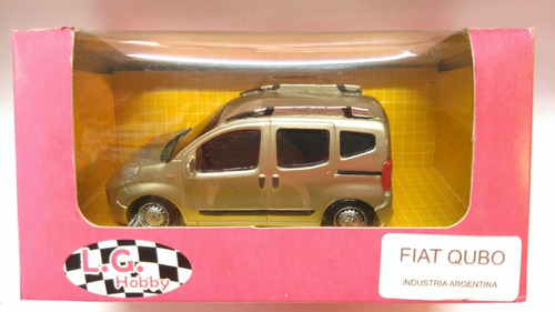 Fiat Qubo 1:43 Resina No Rueda Milouhobbies A3835